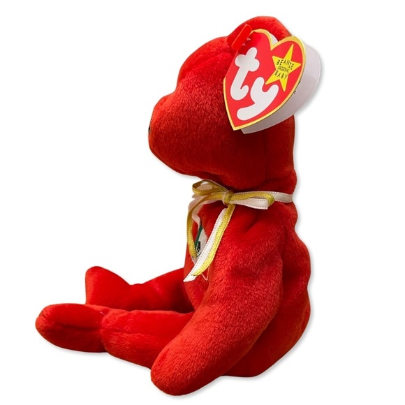 BEANIE Babies TY Original Mexican Osito Red Bear 1999 - 8 inches - Picture 4 of 8